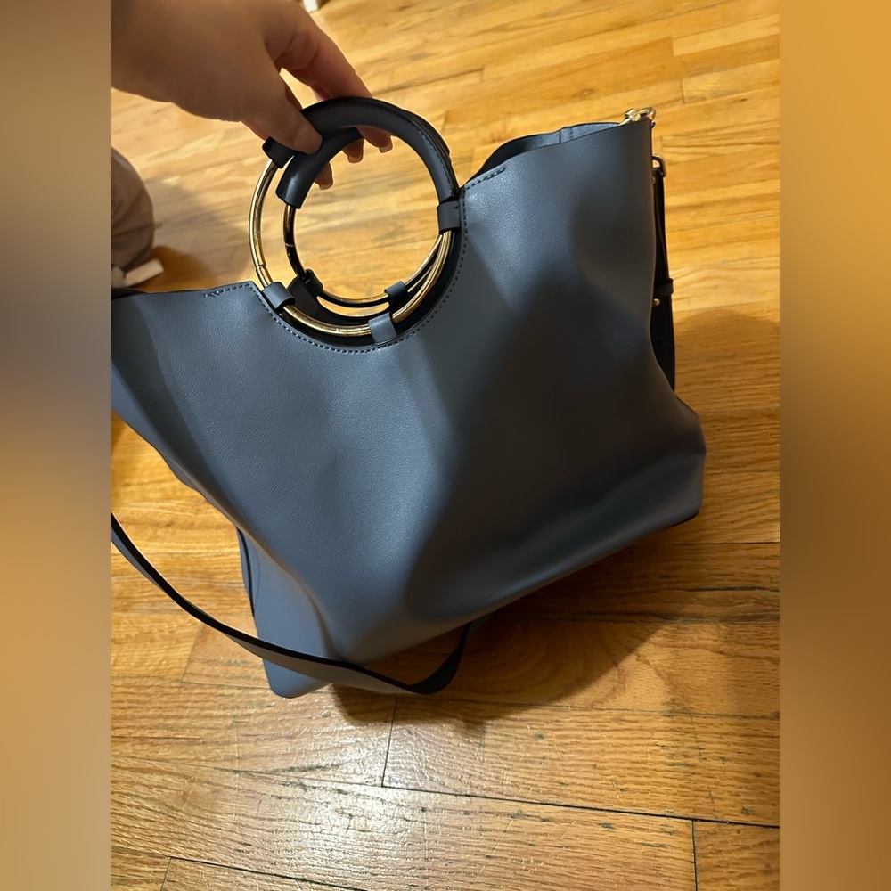 Topshop Saline Tote Bag, Vegan Leather